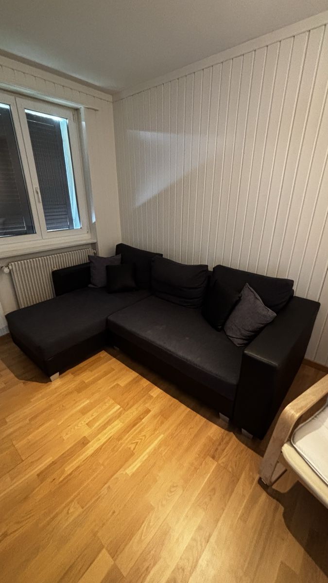 Sofas: Ecksofa dunkelgrau – Gebraucht aus St. Gallen von bombo19 1