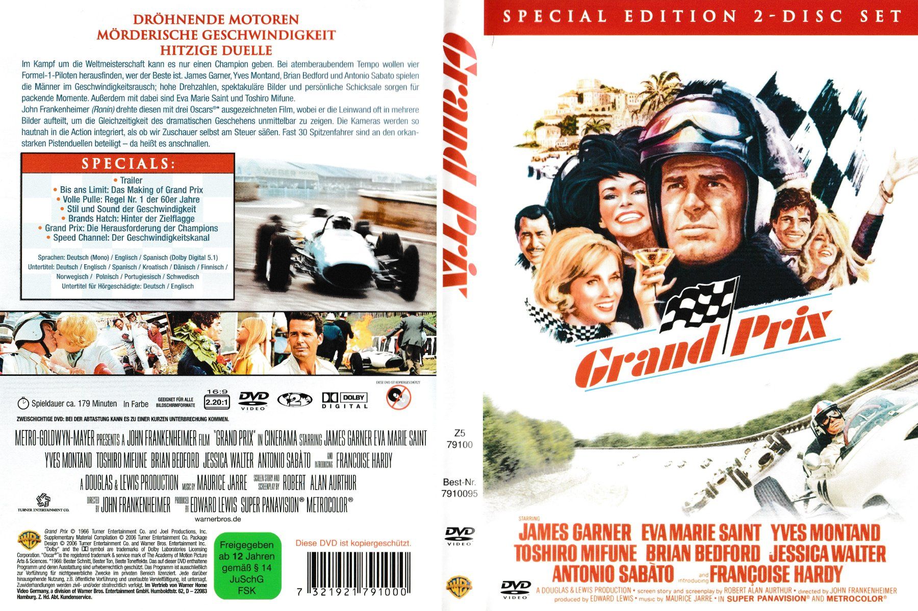 Tutti i DVDs: DVD - Grand Prix (2Disc Edition) – Usato da Langnau am Albis venduto da MediaRescuerKeLoX