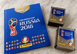 Panini WM 2018 Hardcover Album leer + 50 Packs