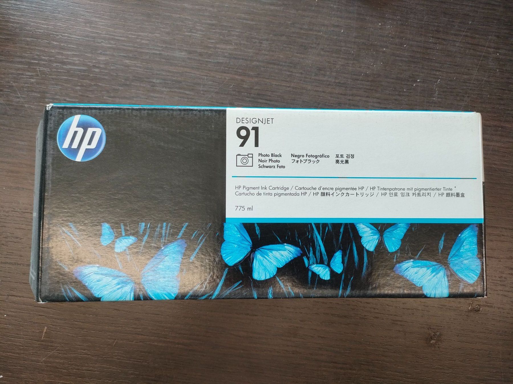 Hewlett Packard Cartucce per stampanti & toner: HP Tinte No. 91 Photo Black 775ml – Nuovo e nell'imballaggio originale da Schongau venduto da inf_d8qn
