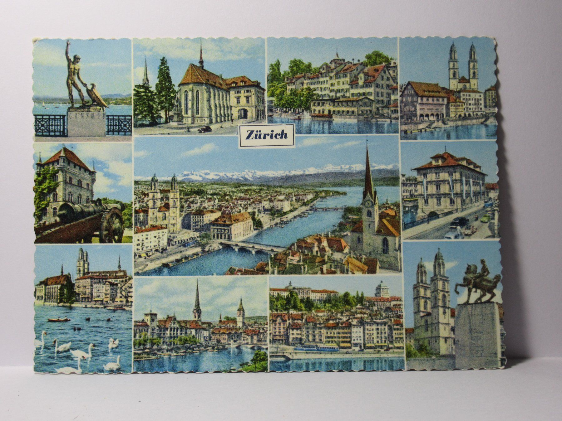 Cartoline postali: Zürich 1961 – Usato da Grenchen venduto da Bluemchen1900