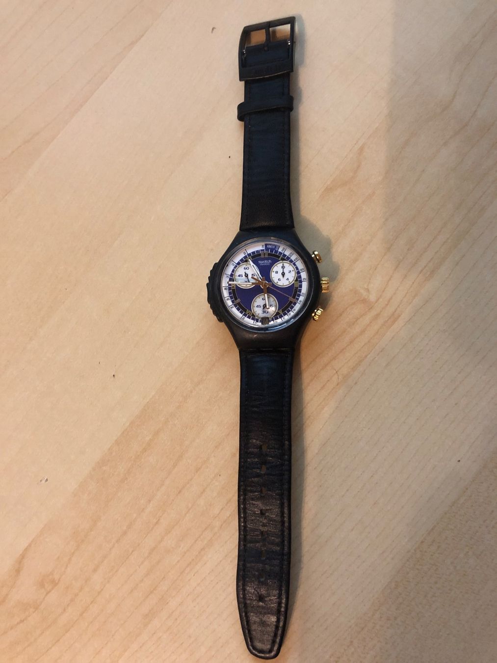 Swatch Orologi: Vintage Swatch Chrono Alarm TACHO – Usato da Rümligen venduto da Sibill