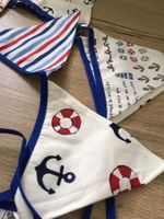 Neue Baumwoll-Wimpelkette Maritim Nautic Anker NEU