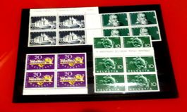 CH -MarkNr.281+ 282+  292 + 2 X 294 postfr,**sauberem Gummi