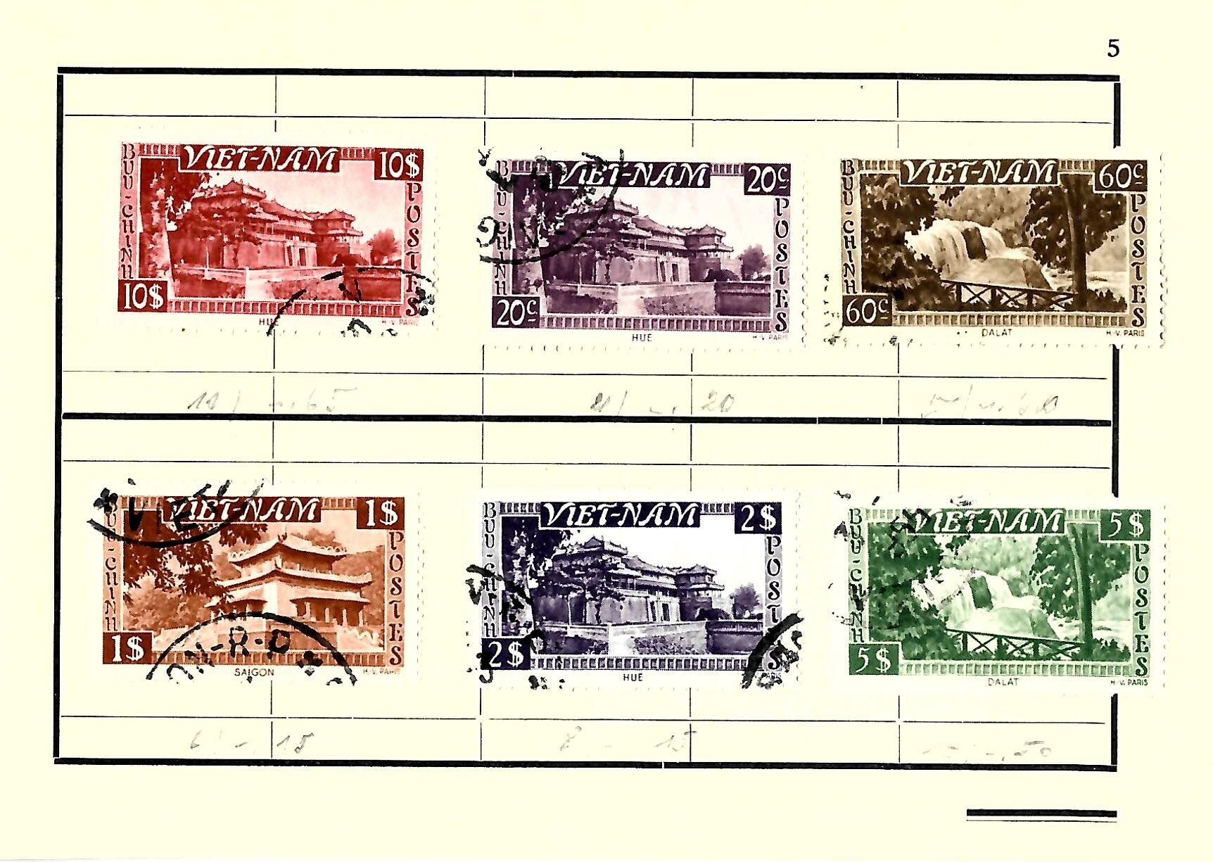 Tutti i francobolli: Auswahlheft Vietnam, Uruguay – Usato da Bonstetten venduto da Vrk220556