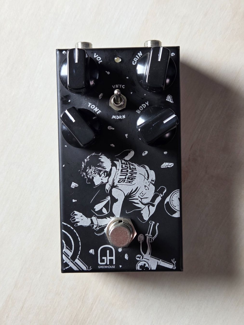 ギター greenhouse effects sludge hammer fuzz Greenhouse Effects Sludge Hammer | MUSIC STORE professional
