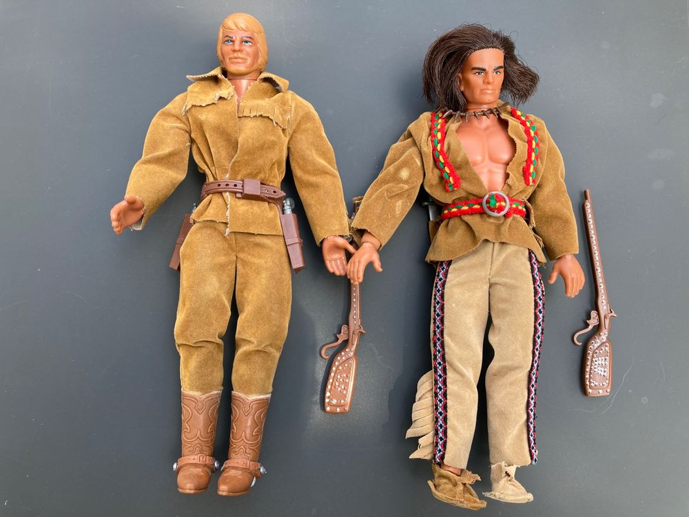 BIG JIM MATTEL KARL MAY  WINNETOU  BASIC NICE SET