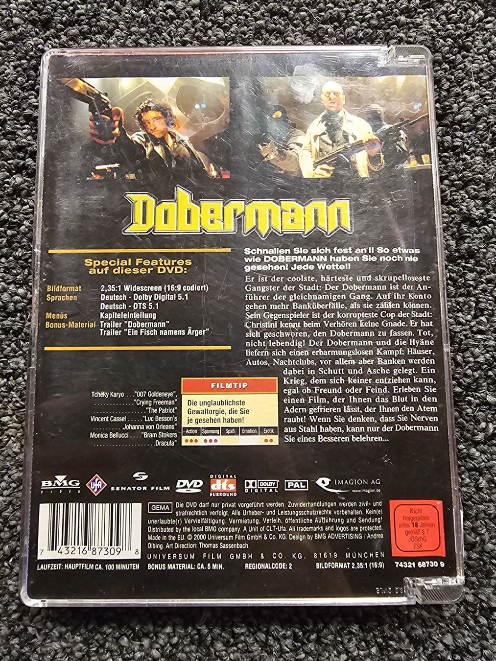 Tutti i DVDs: Dobermann DVD (18890) – Usato da Ruswil venduto da jan_bxl5 1