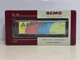 Bemo, 2250197, Jahreswagen 2013, A+M Recycling, P 10067, neu