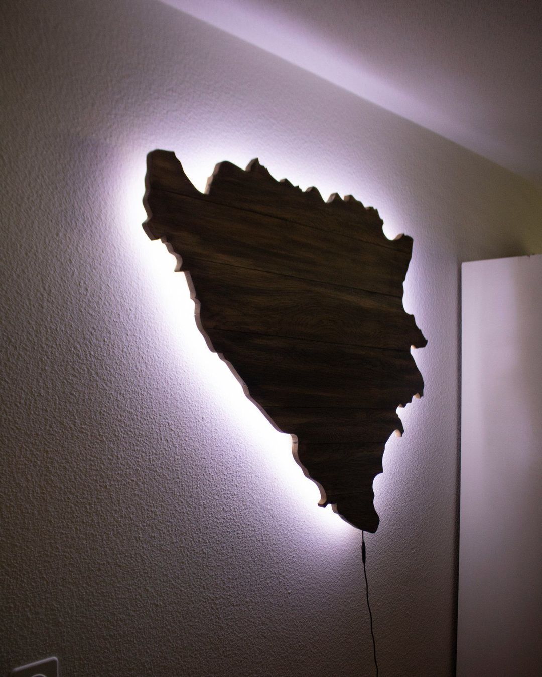 Xilografie: Bosnien Karte aus Holz LED – Nuovo e nell'imballaggio originale da Zürich venduto da Miki_Schreiner 7