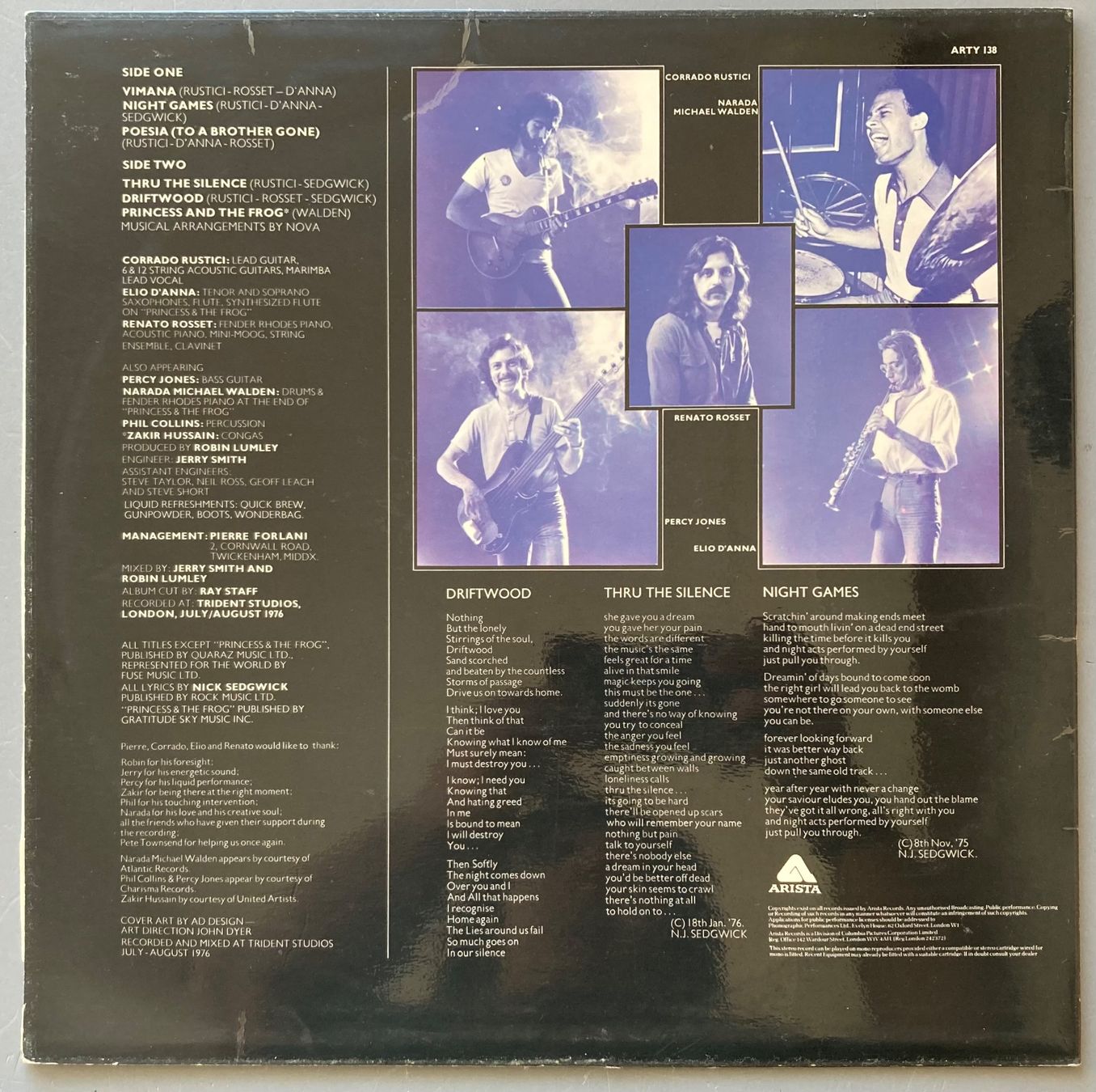 Schallplatten: NOVA - VIMANA – Gebraucht aus Poliez-Pittet von Newtown-Records 1