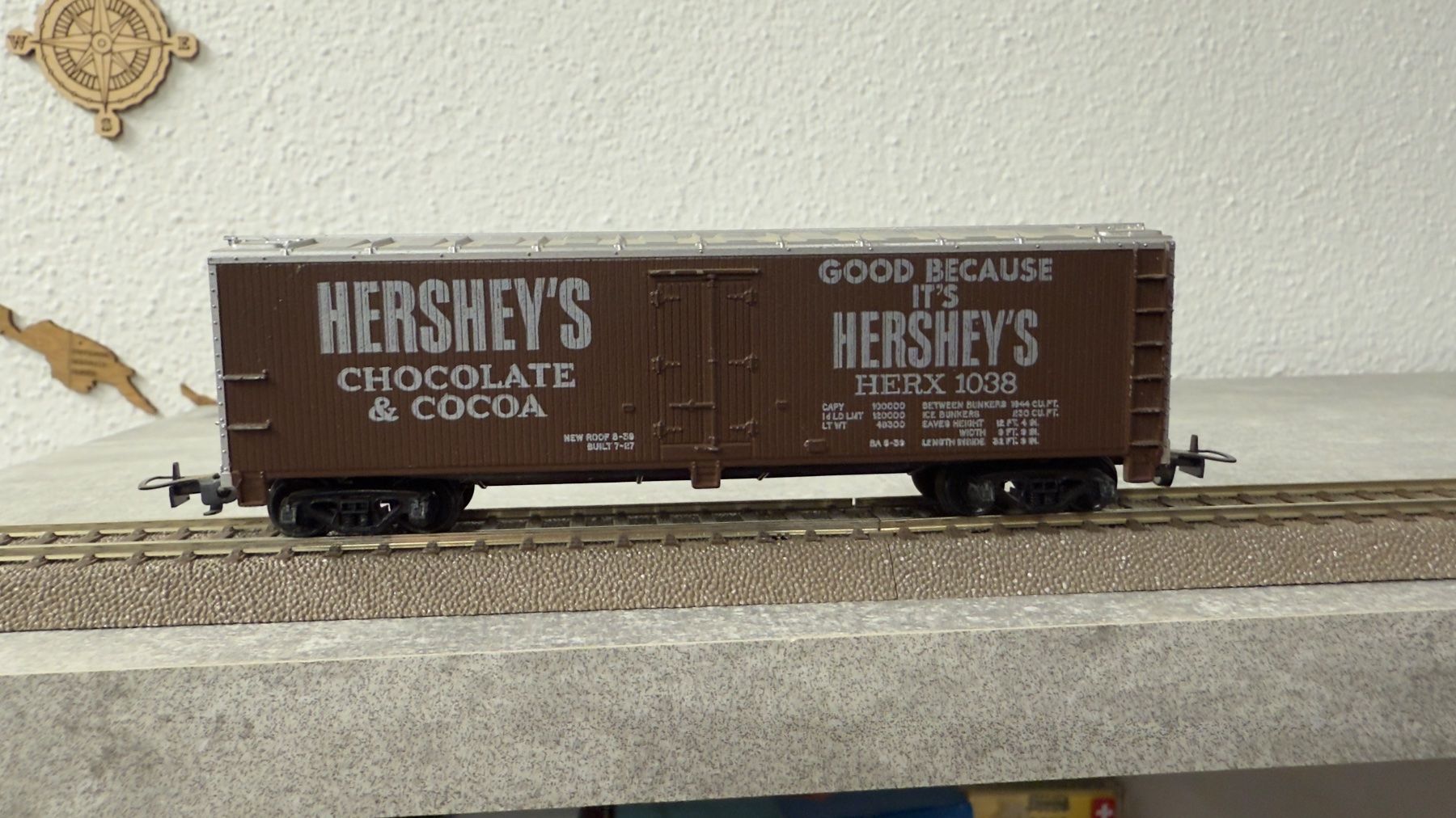 Tyco Modellini di ferrovie: Tyco Hersheys Güterwagen H0 / DC in OVP – Usato da Schlieren venduto da rat_lq6b 6