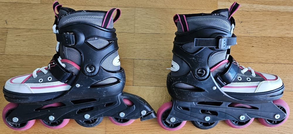 Pattini in linea & Pattini a rotelle: Mädchen Inline Skates Gr. 37 - 41 verstellbar – Usato da Wallisellen venduto da doldeste 1
