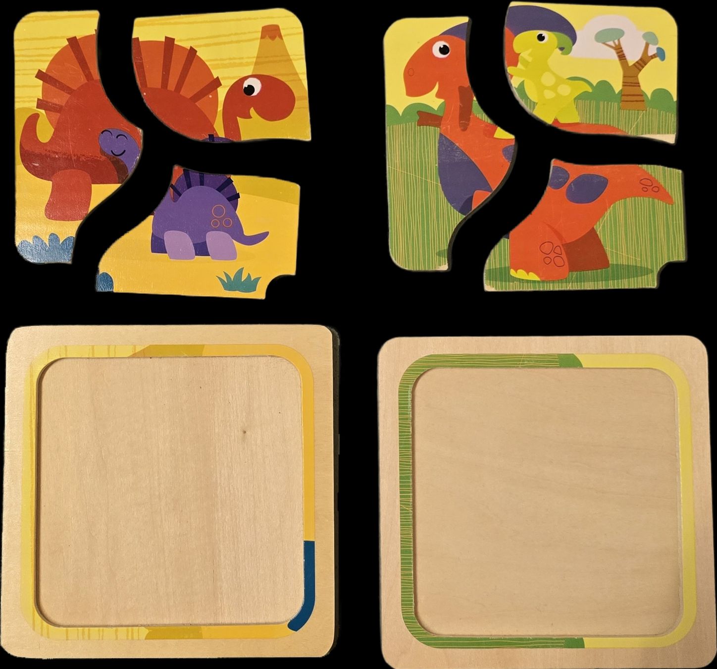 Puzzle: Holzpuzzle Dinosaurier 2er Set – Usato da Teufenthal AG venduto da thuzsu 1