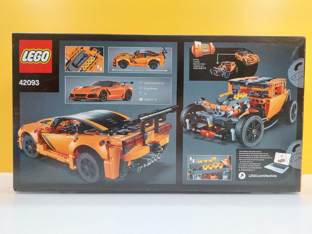 LEGO Technic 42093 Chevrolet Corvette ZR1 NEU (Neu und originalverpackt ...