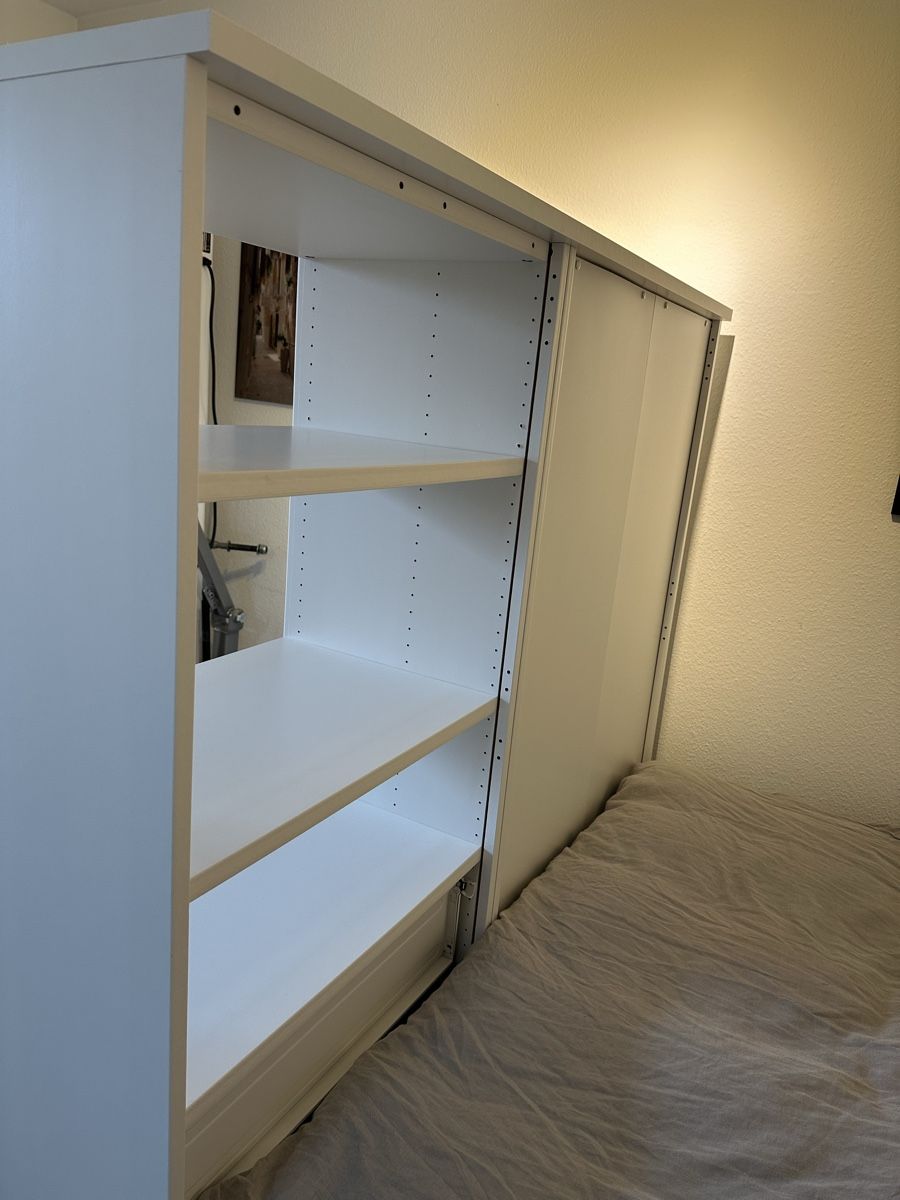 Ikea Letti: PLATSA Bett Ikea mit Schrank  – Usato da riehen venduto da ton_6f6c 2