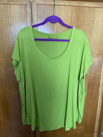 Gudrun Sjödén Shirt, XXL, Grün, Sommerlich leicht!