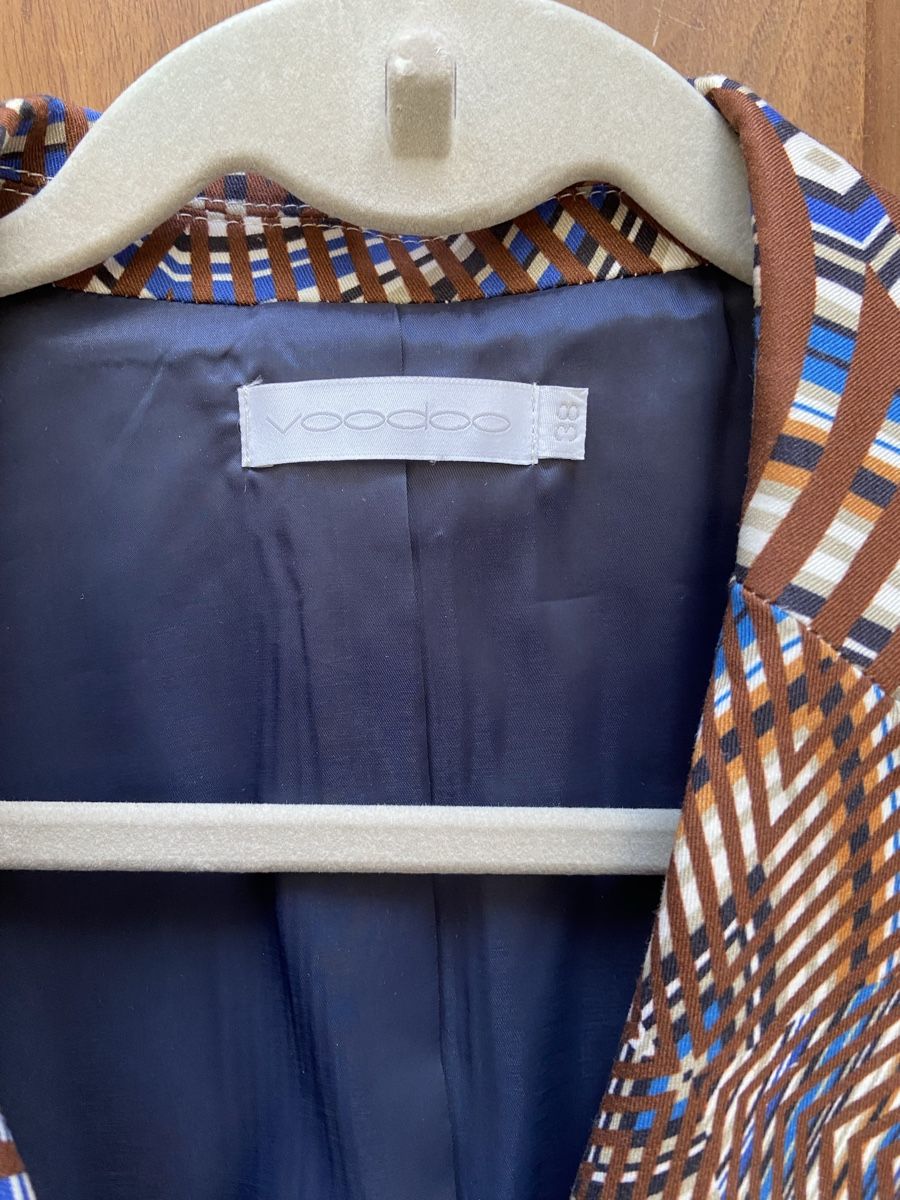 Giacche: Veste blazer Voodoo imprimé taille 38 superbe – Nuovo (secondo la descrizione) da St-Blaise venduto da Zobolo 2