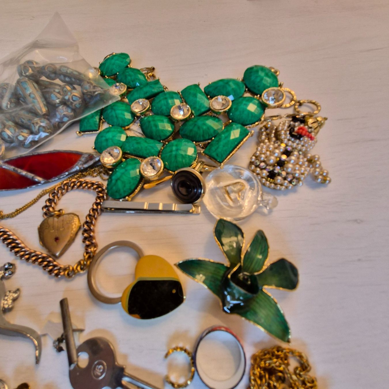 Altri gioielli: Lot Bastel und Modeschmuck - 33 – Usato da Zürich venduto da dia_65d6 5