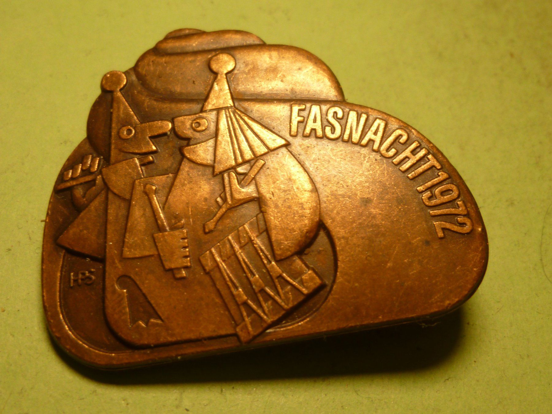 Placchette & Badge: BASEL 1972 BRONZE – Usato da Ried (Muotathal) venduto da Mandarin02
