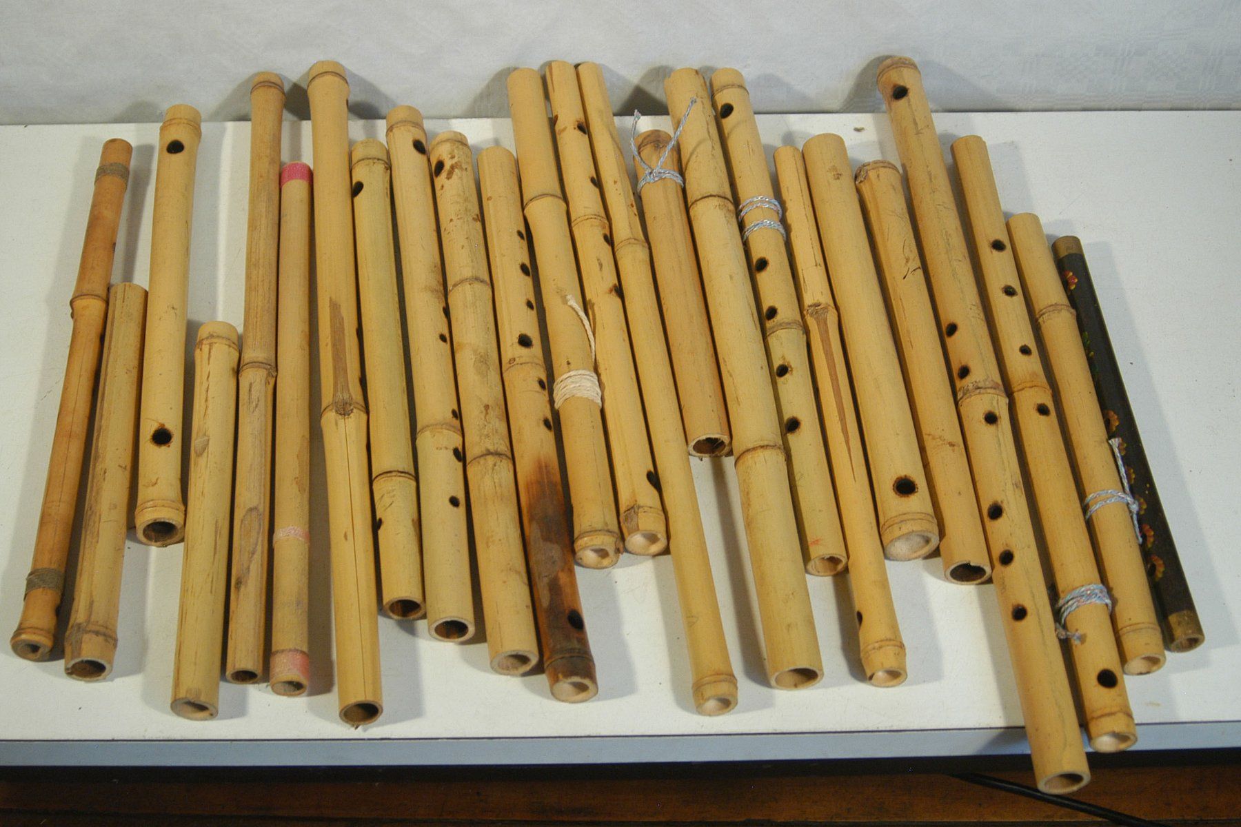 Musikinstrumente: Bambus Querflöten – Gebraucht aus Herisau von Wisen