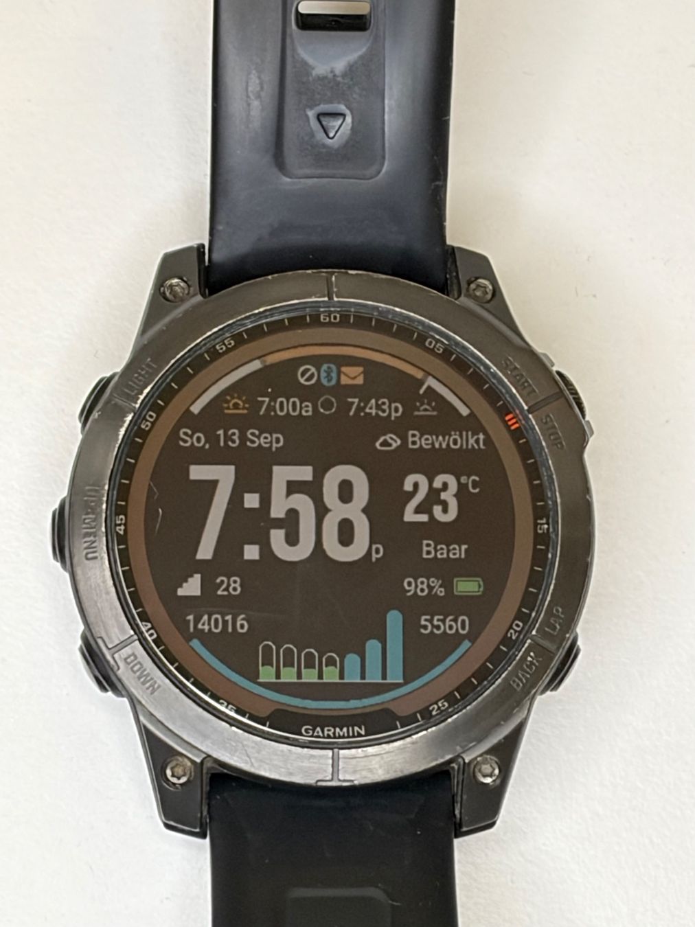 Garmin Smartwatch: Garmin Fenix 7 Saphire Solar – Usato da Baar venduto da Hugi78 1