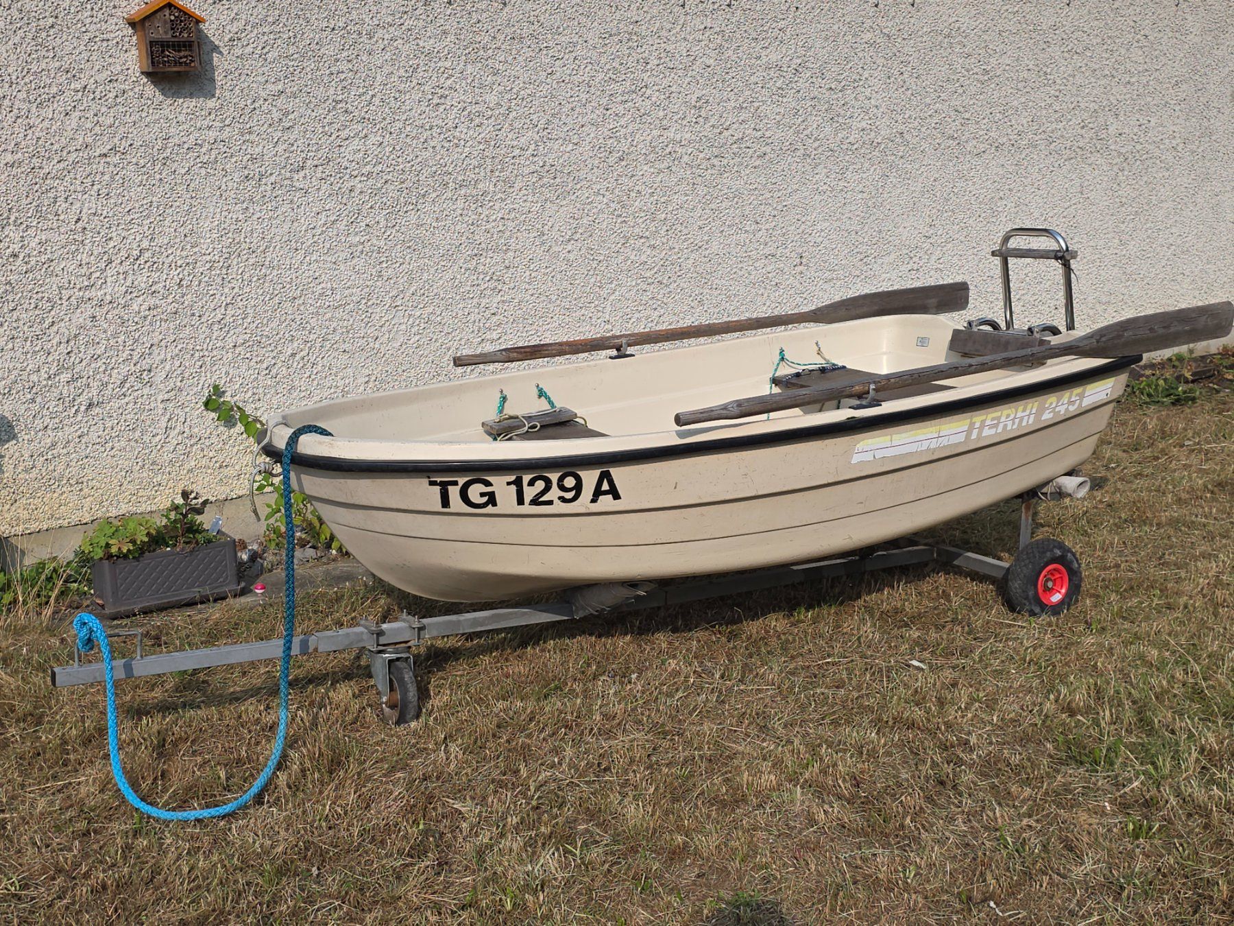 Terhi Bateaux: Ruderboot Terhi 245 mit Slipwagen – D'occasion à Egnach par lux30