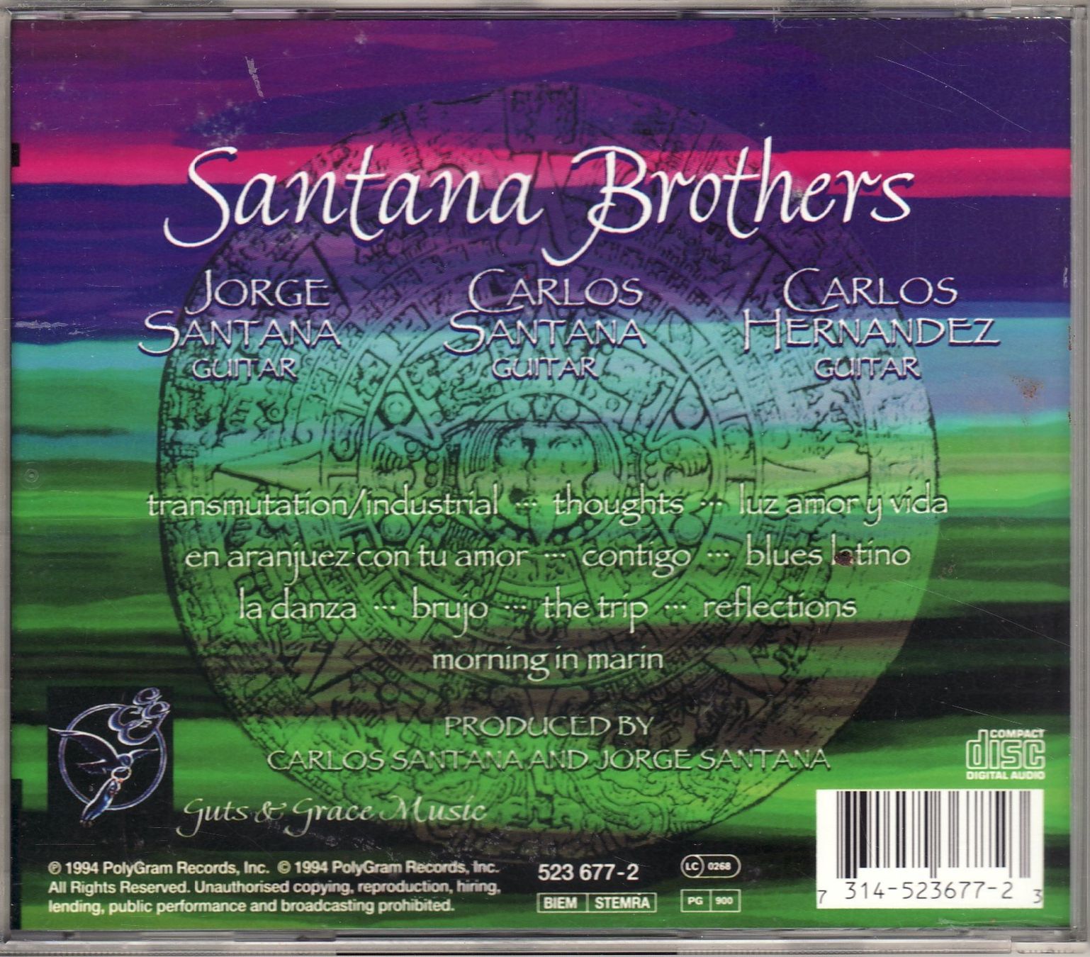 CD: Santana Brothers – Nuovo (secondo la descrizione) da Boussens venduto da catfood01 1