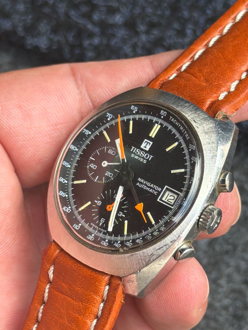 Tissot Uhren: Tissot Navigator Automatic Vintage ab 1.- – Gebraucht aus Schlieren von Luxury.Time 3