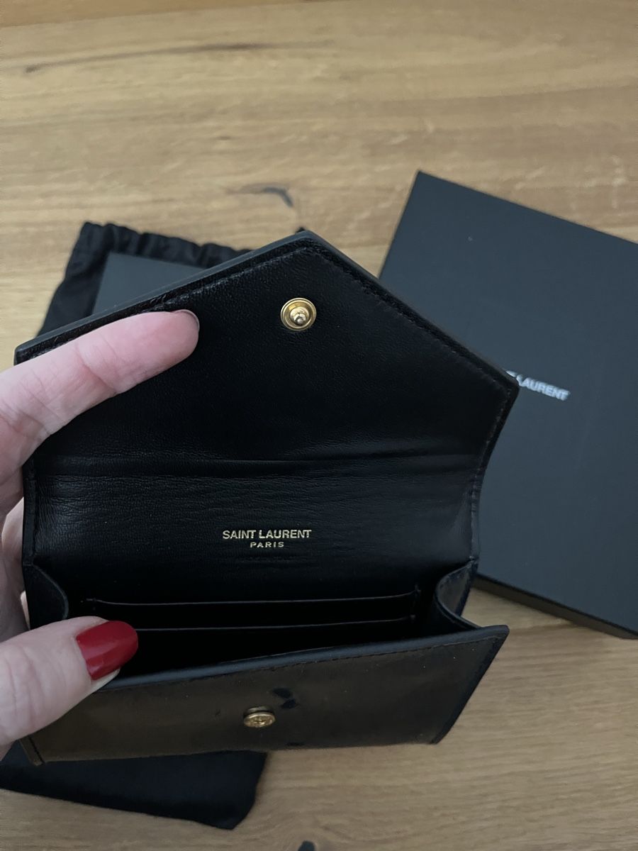 Saint Laurent Brieftaschen: YSL ✨Glitter Wallet Blue ✨NEW! – Neu und originalverpackt aus Windisch von bymarikaa 3