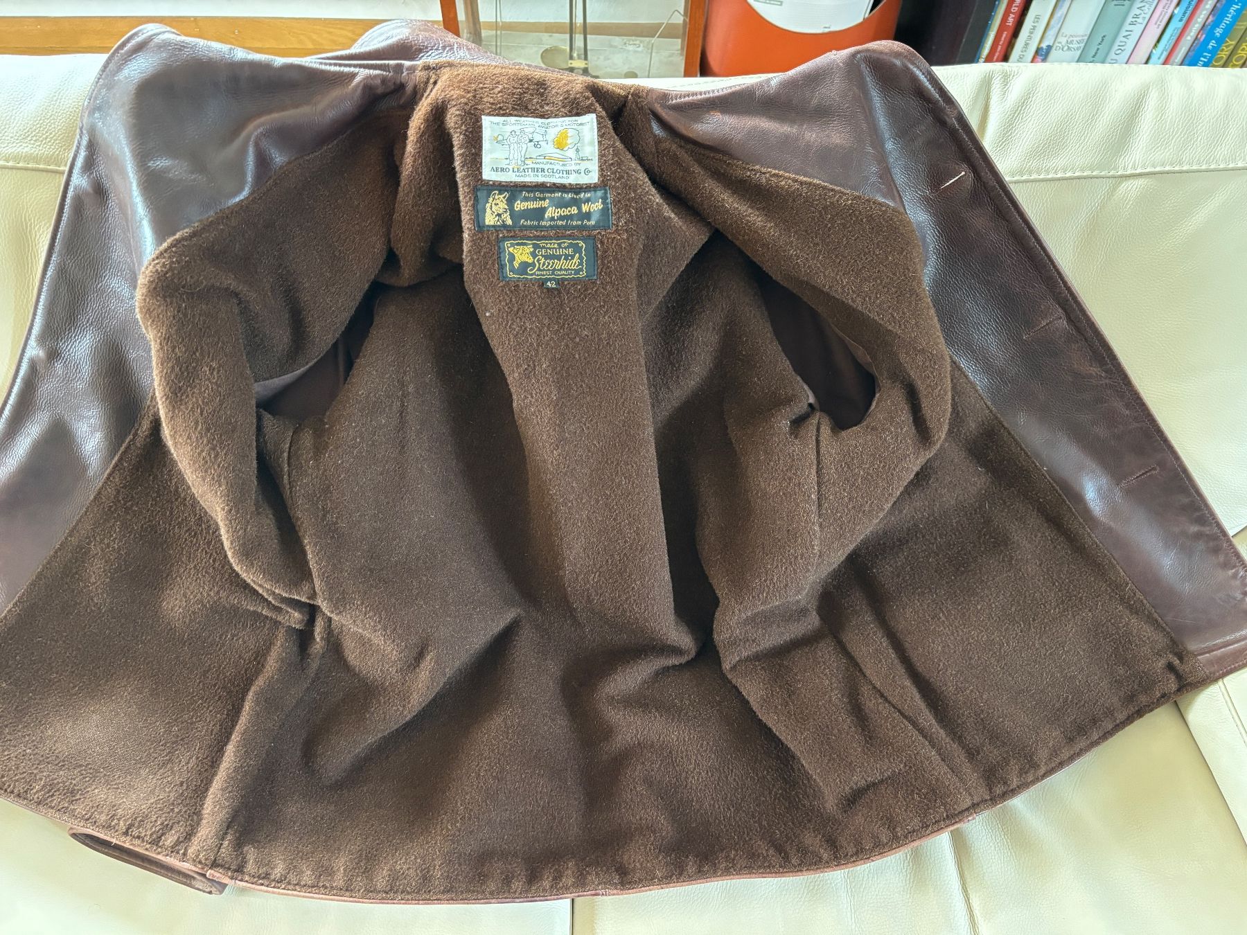 Aero Leathers Clothing Giacche: Aero Leather Cheyenne jacket Steerhide 42 – Usato da Prangins venduto da pad2424 3