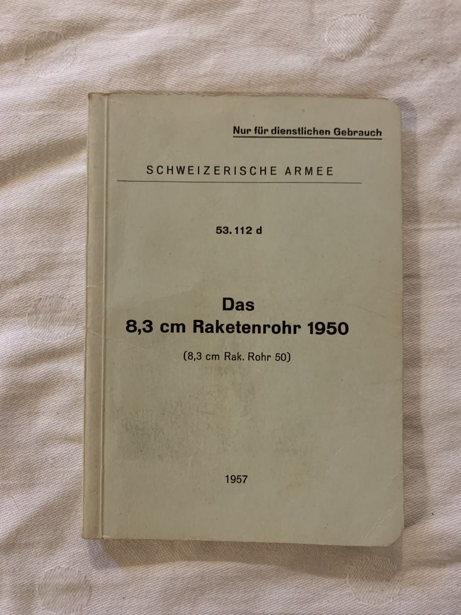 Libri: Reglement das Raketenrohr – Usato da Dotnacht venduto da tmn_8