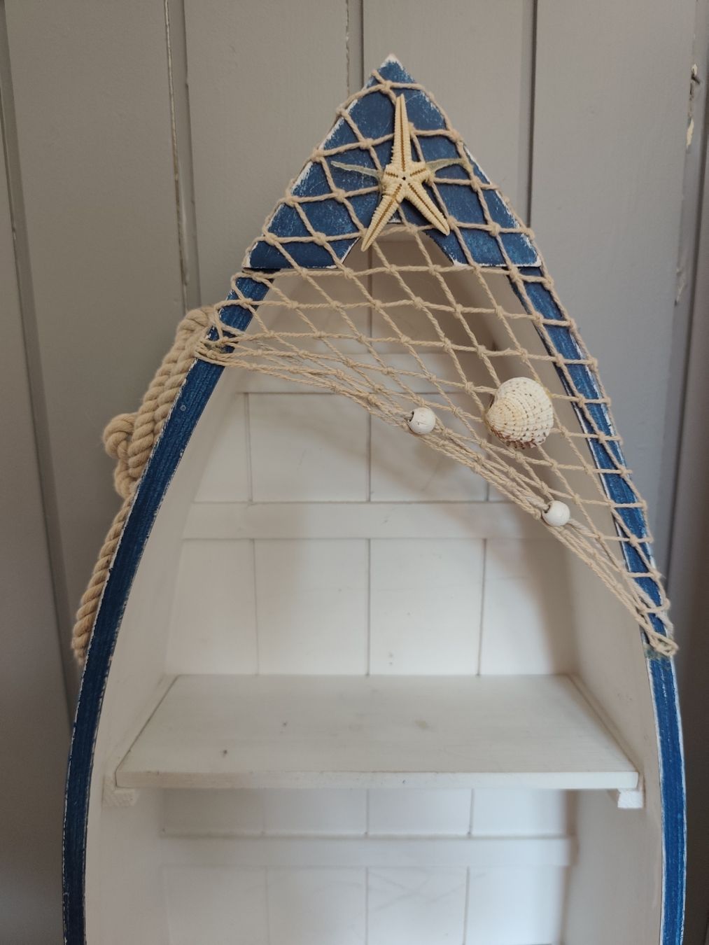 Tutte le decorazioni: Boot Regal, nautisch, Holz, blau/weiss – Usato da Wettingen venduto da TatjanaFrei 3