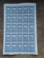 Bogen / 50 Jahre Weltpostverein 1924 Postfrisch 