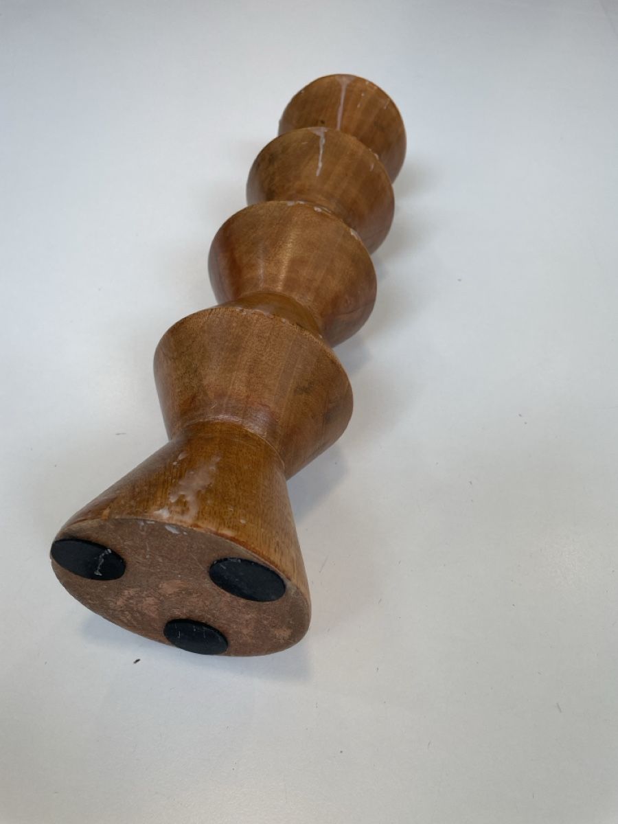 Kerzenständer: Kerzenständer Holz Design 38 cm – Gebraucht aus Zürich von Danokiko 1