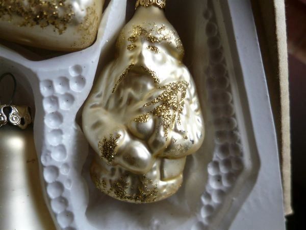 Tutte le decorazioni: 6 Weihnachtskugeln Christbaumschmuck  Weihnachtsmann Advent – Usato da Luzern venduto da Weihnachtsschmuck 1