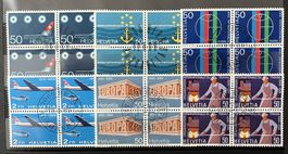 6 Viererblocks aus den Jahren 1968/69