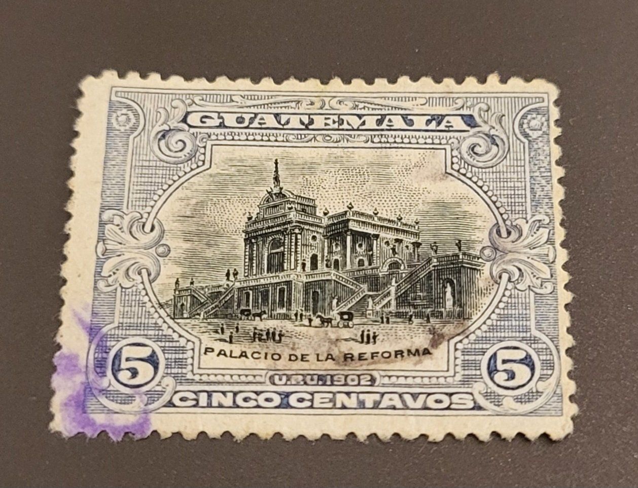 Tous les timbres: Guatemala 1902 alte briefmarke – D'occasion à St Gallen par Stampsalshobby