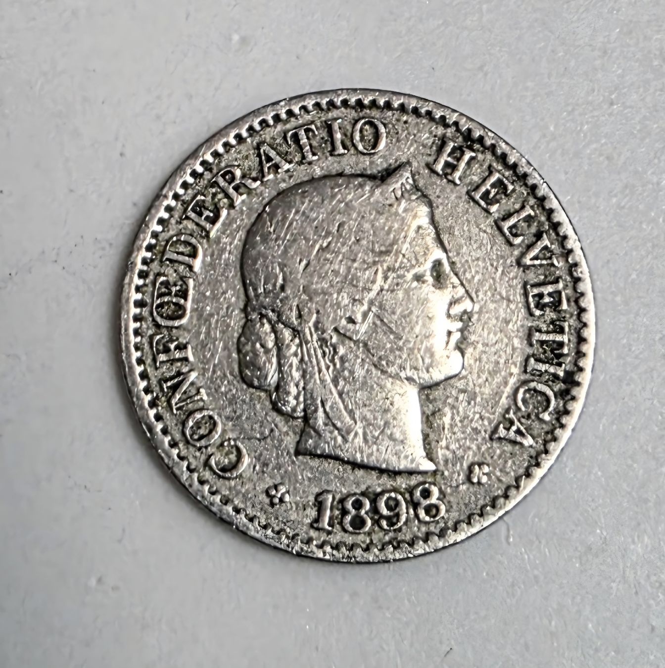 Tutti le monete: 5 Rapen 1898  Rare – Usato da Niederuzwil venduto da 262305