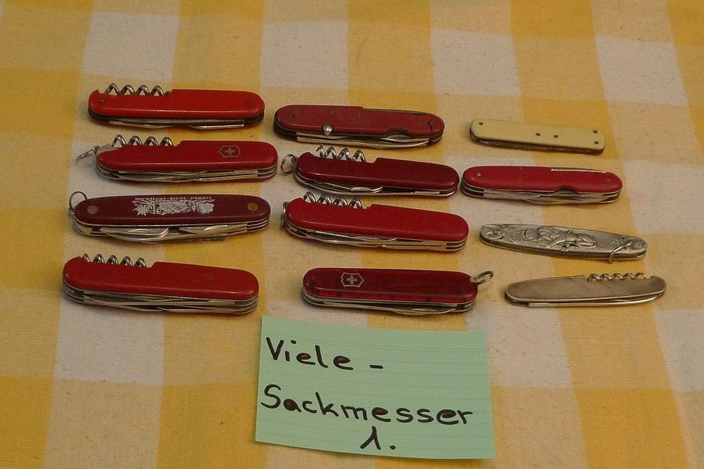 Coltelli tascabile: Viele-Sackmesser! 1. – Difettoso da Bern venduto da bn1640 1