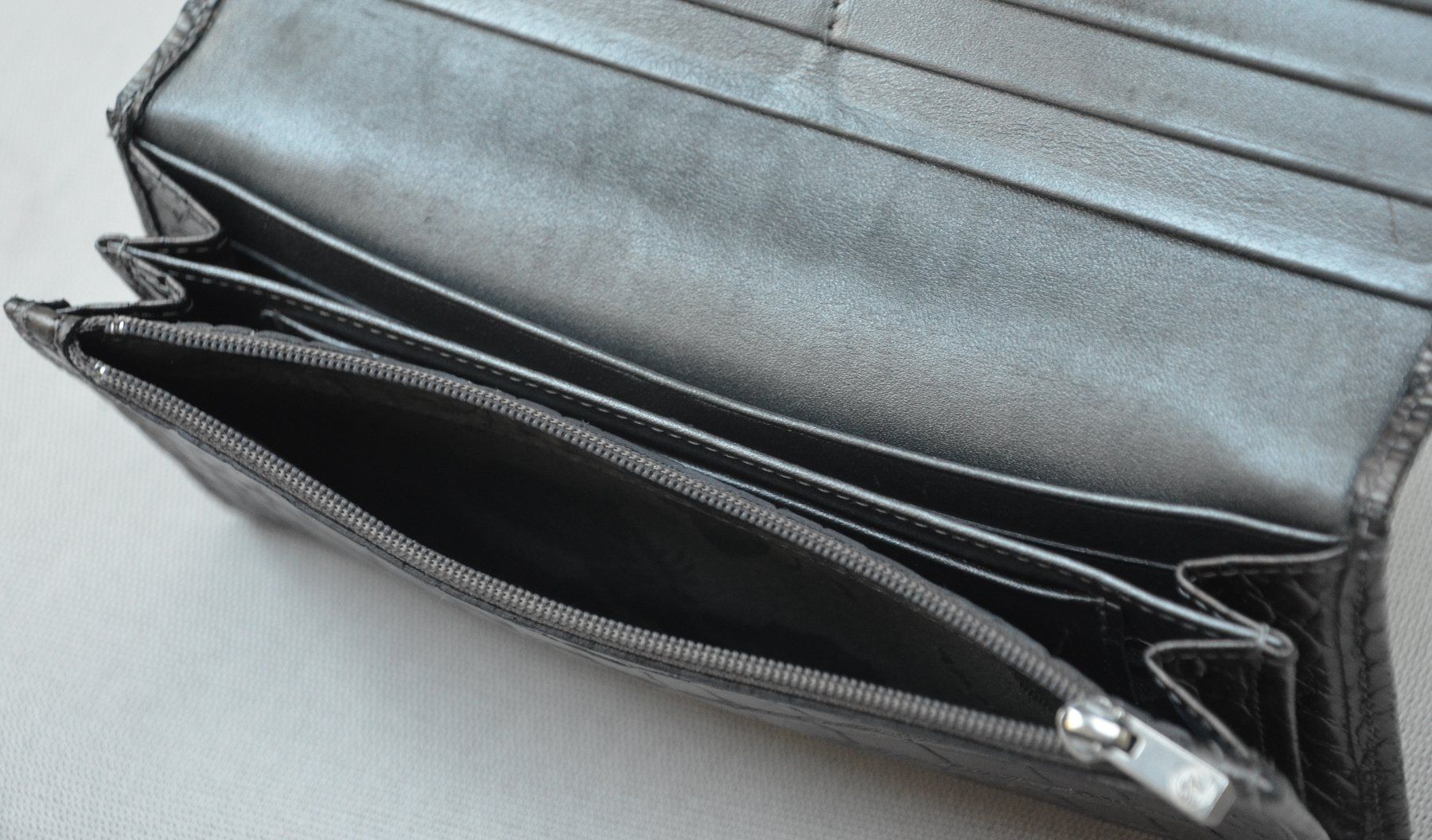 Longchamp Portemonnaie: Portefeuille Longchamp roseau – Gebraucht aus Collonges von Auganien 7