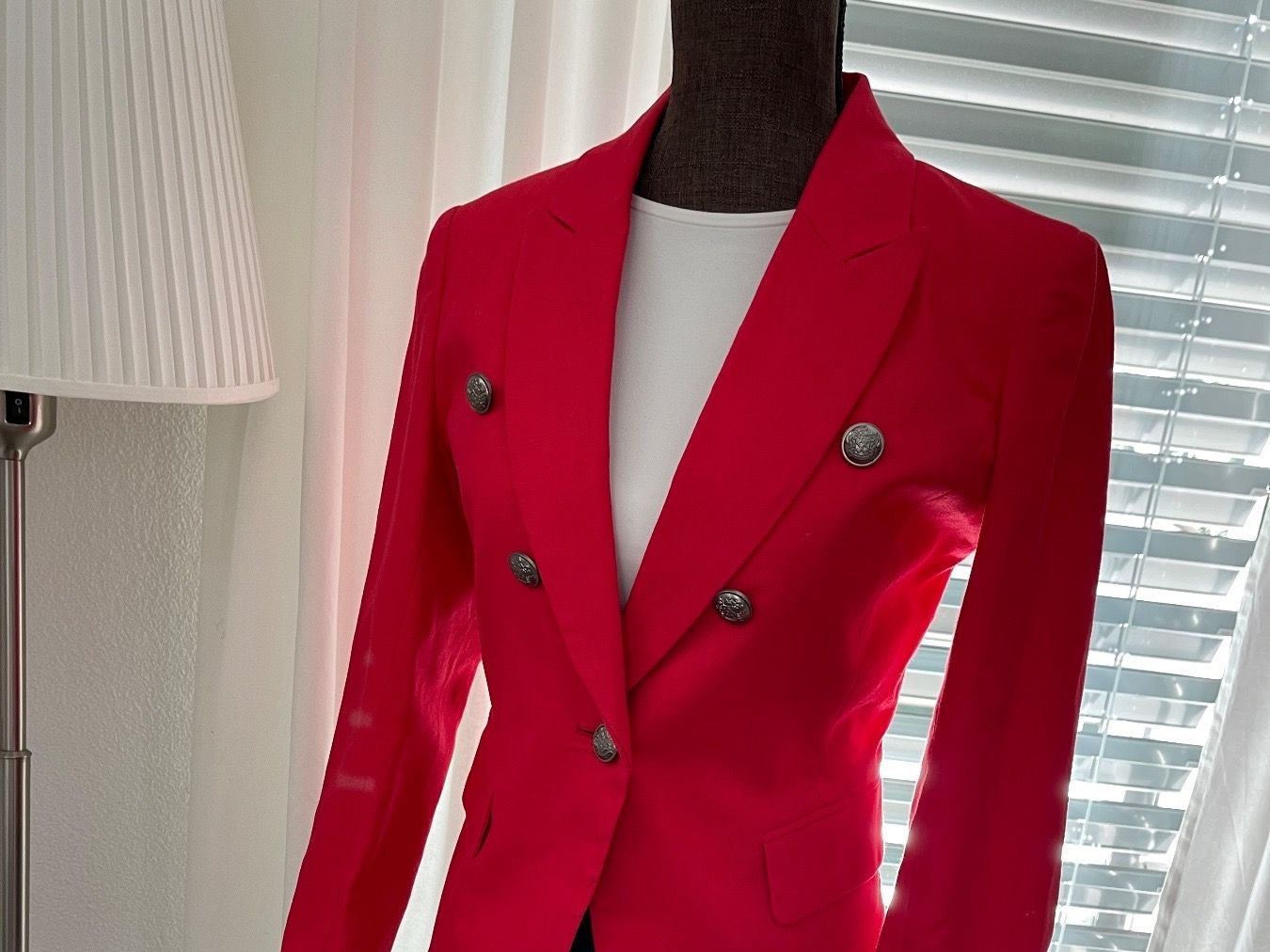 Giacche: Elegant jacket / blazer with 63% Baumwolle und 37% Leinen – Usato da Winkel venduto da KaschmirArt 6