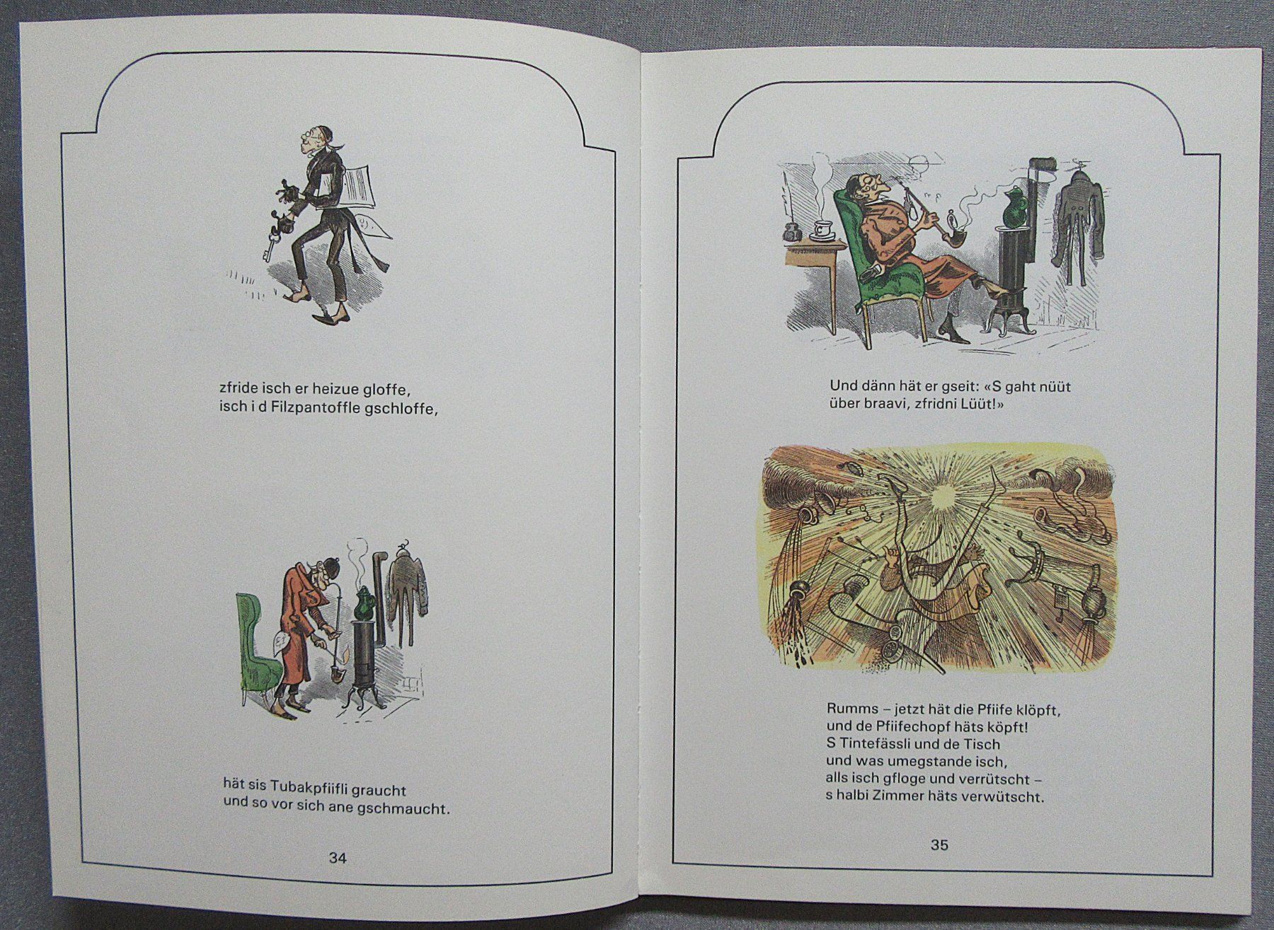 Bücher: Max und Moritz - e Buebegschicht i sibe Streich – Gebraucht aus Auenstein von Padabimbim 4