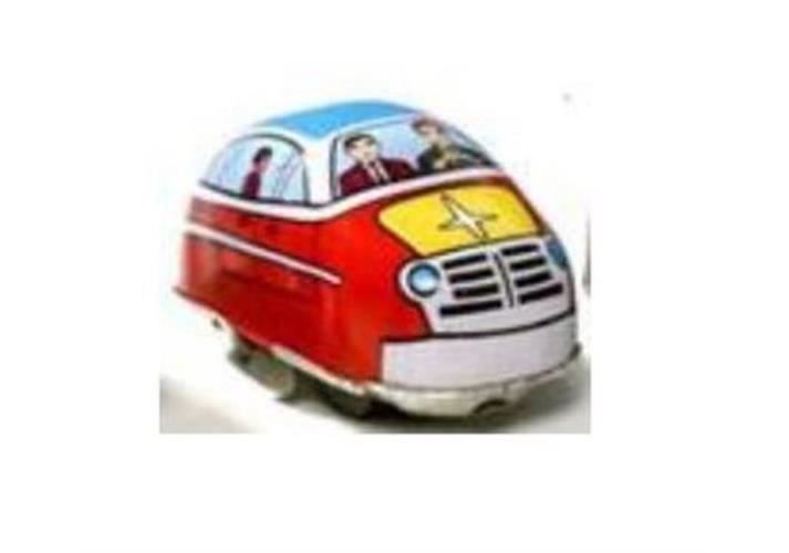 Giocattoli: Tolles Blech Auto Highway Car rot, neu – Nuovo e nell'imballaggio originale da Turbenthal venduto da TopToys