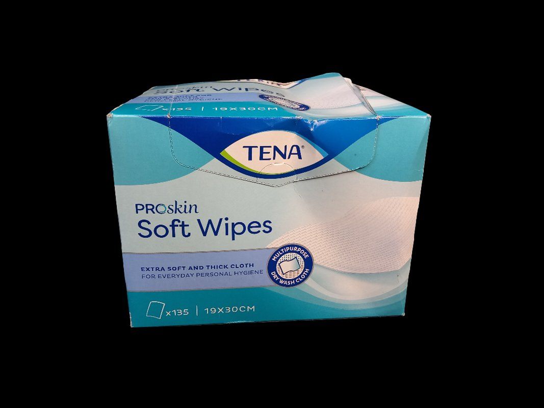 Feuchtigkeitspflege: TENA Soft Wipes – Neu und originalverpackt aus Hünenberg von Restwert_Zug