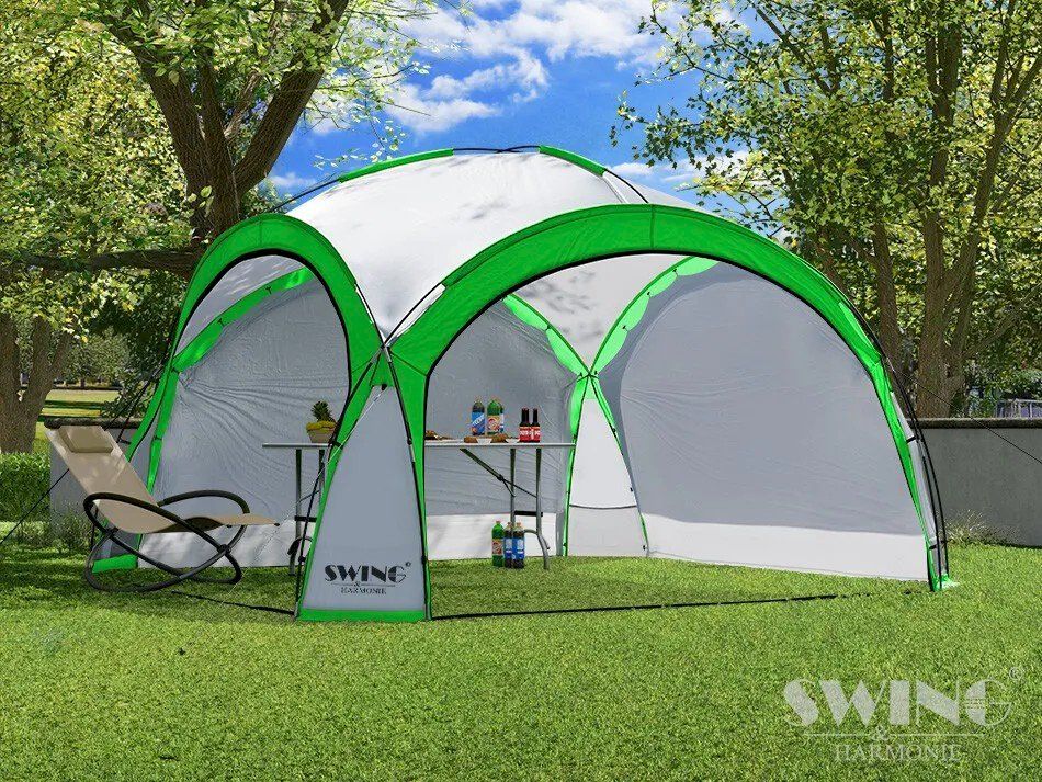 Tentes & Pavillons: LED Event Pavillon 3,60 m Grün – Neuf avec emballage d'origine à Bottighofen par zaap 4