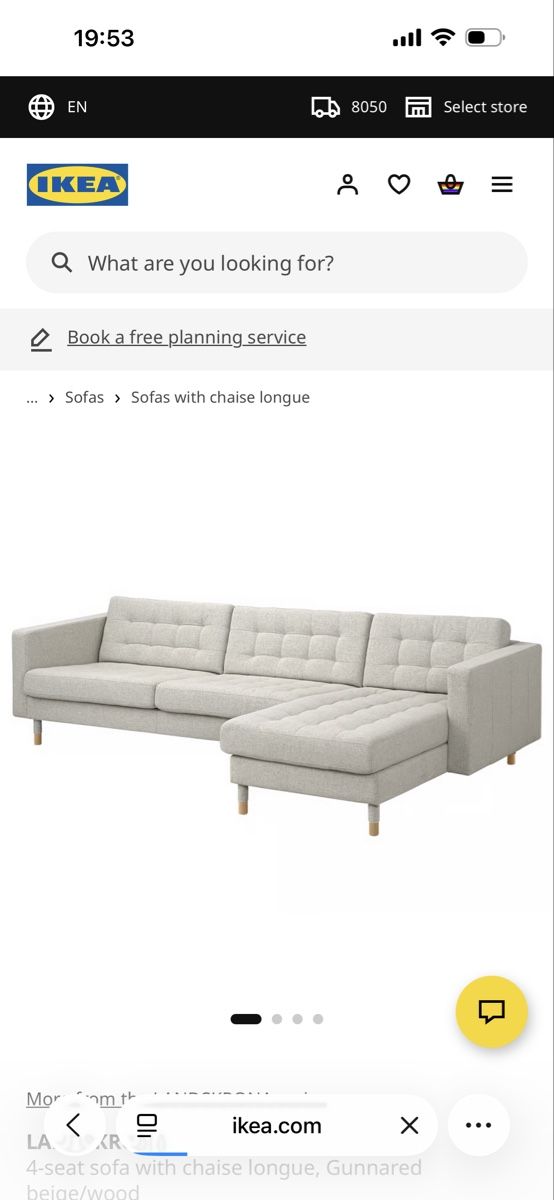 Ikea Sofas: IKEA L shaped sofa- 3 month old. – Neuf (Voir description) à Basel par VanBuyer2010
