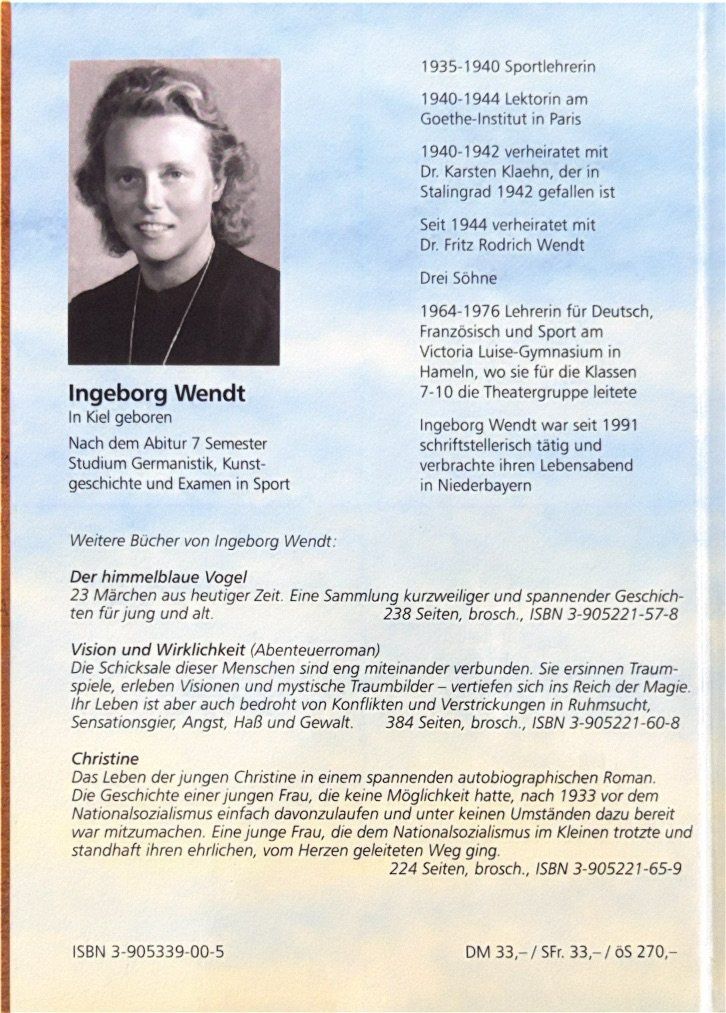 Libri: Wendt Ingeborg, Erzählungen – Nuovo (secondo la descrizione) da Sarnen venduto da Livres 1
