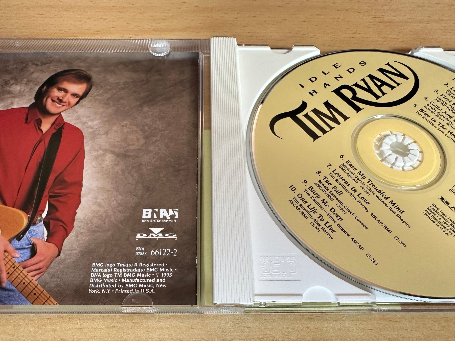 CD: Tim Ryan – Idle Hands – Usato da Rikon im Tösstal venduto da Alpenmutz 2