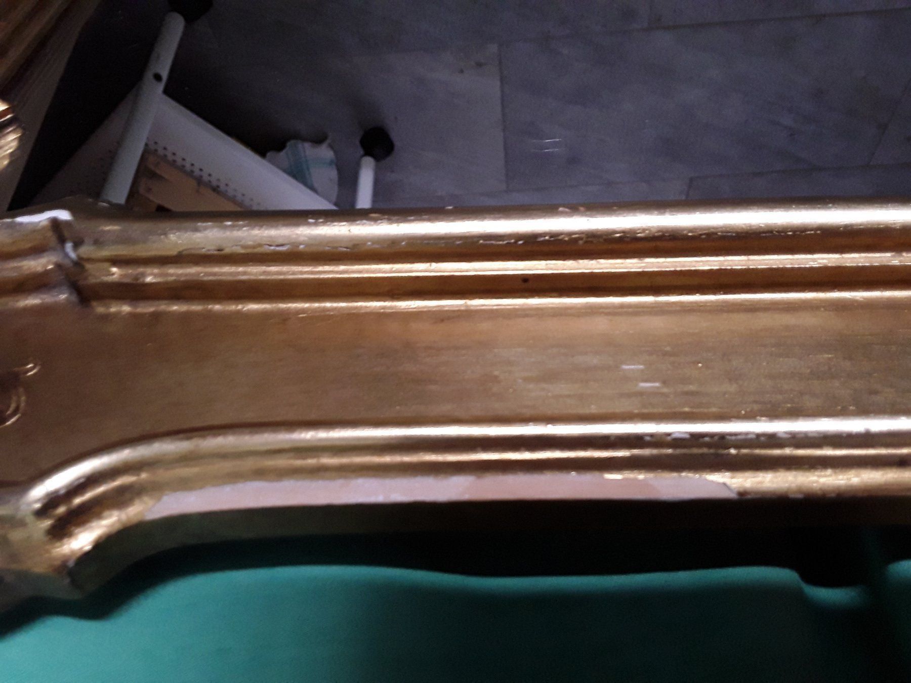 Spiegel: Spiegel mit Goldrand 68 x 90 cm – Gebraucht aus Bazenheid von derdelorean01 4